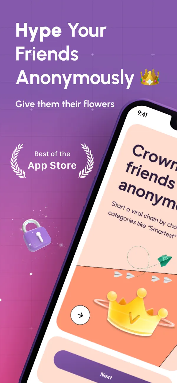 Crowned app screenshot